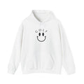 Golf Smiley Hoodie – Minimalist Retro Golf Graphic Sweatshirt
