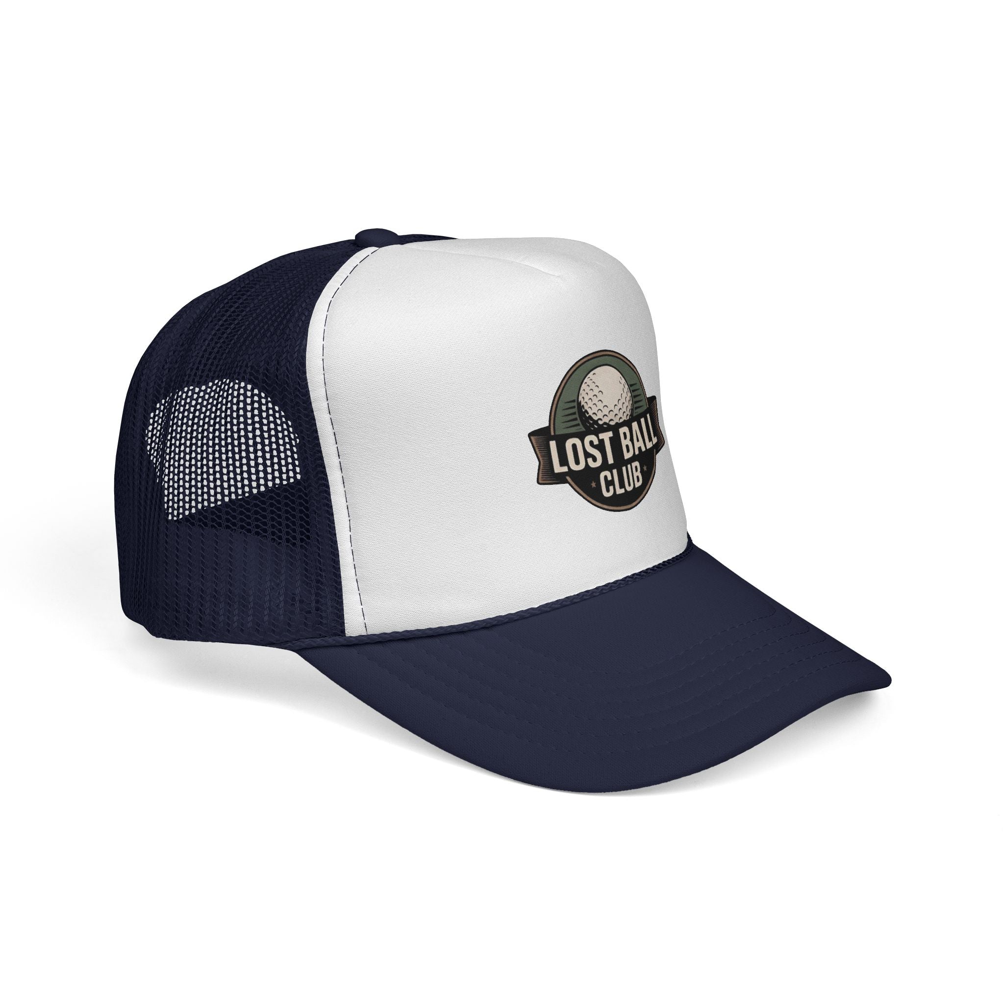 Lost Ball Club Trucker Hat – Vintage Golf Mesh Cap