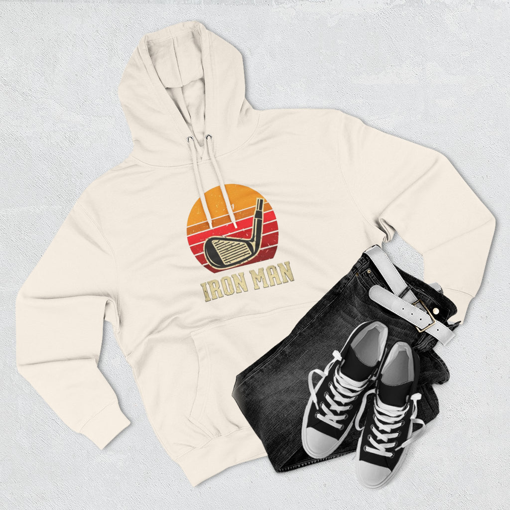 Vintage Sunset Graphic Fleece Hoodie