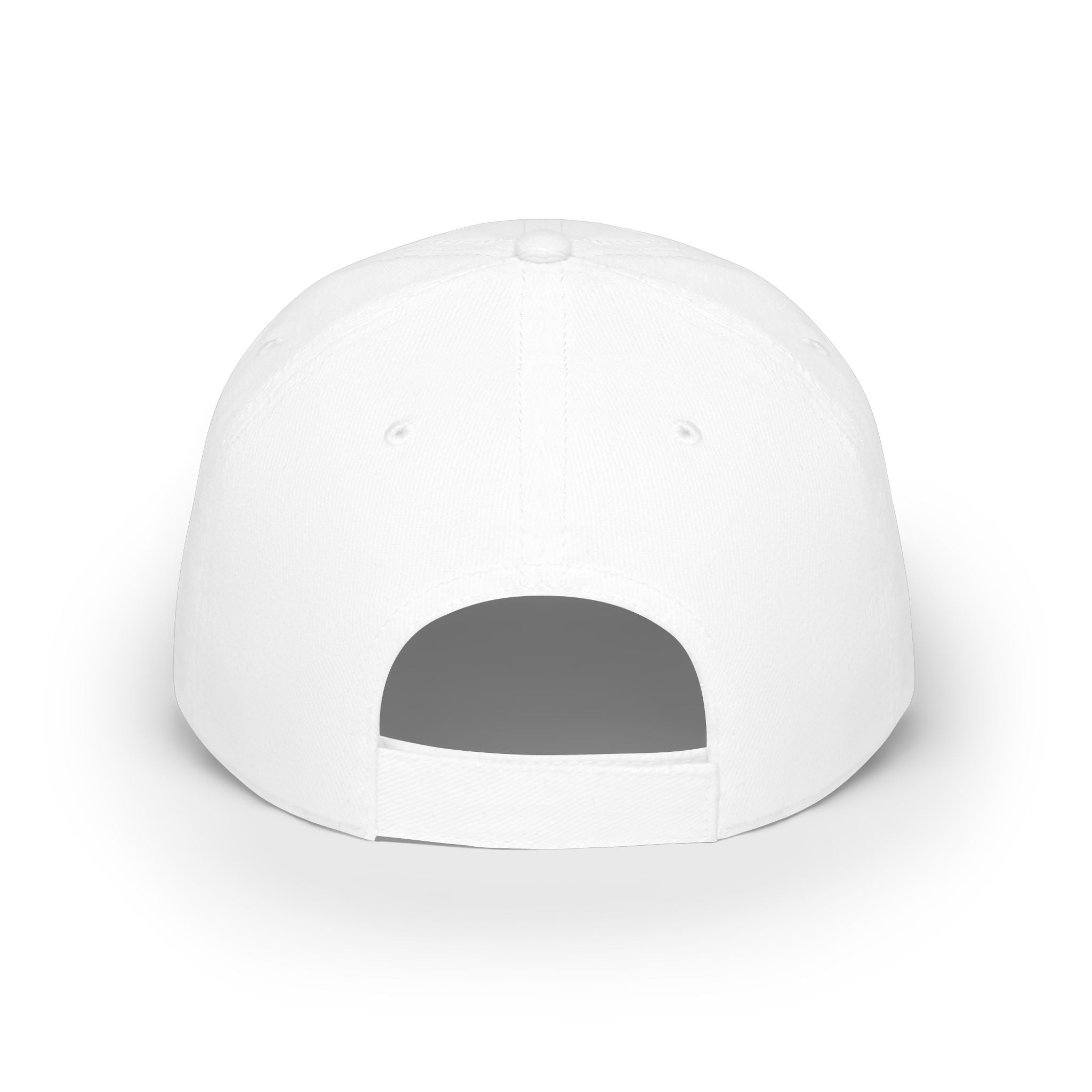 No Golf Today Low Profile Baseball Cap — Funny Golf Stick Figure Hat
