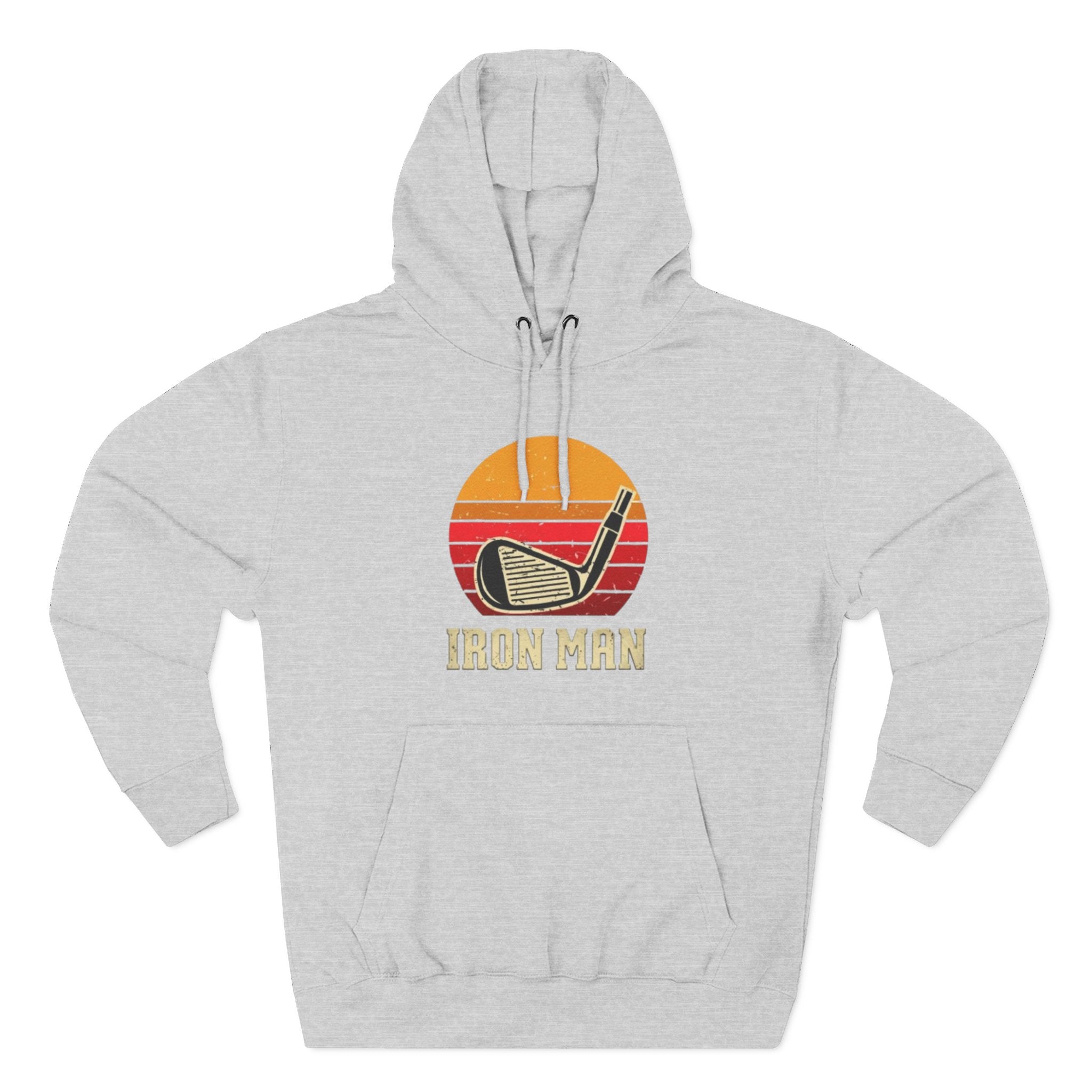 Vintage Sunset Graphic Fleece Hoodie