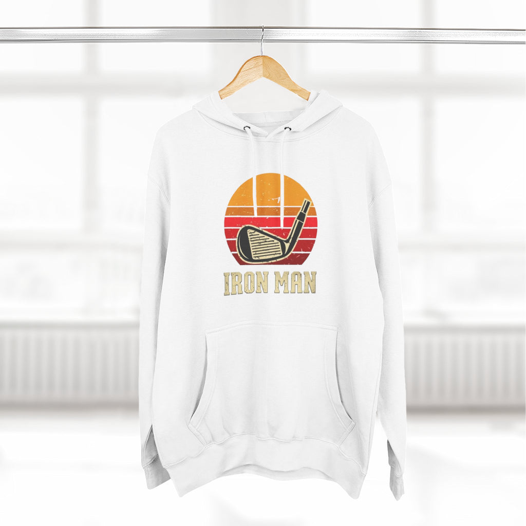 Vintage Sunset Graphic Fleece Hoodie