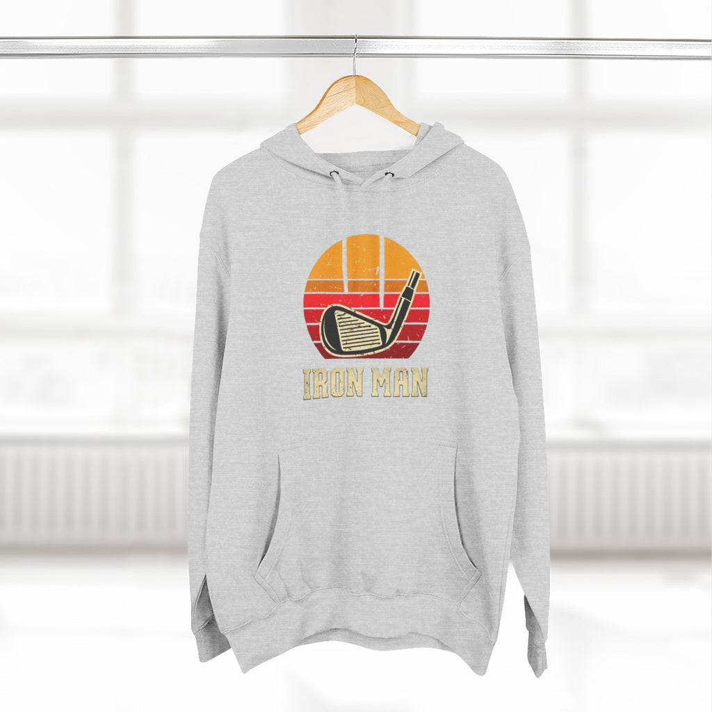 Vintage Sunset Graphic Fleece Hoodie