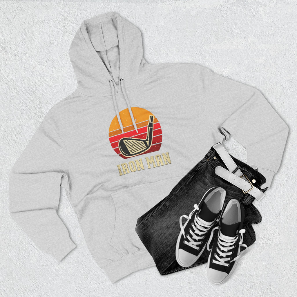 Vintage Sunset Graphic Fleece Hoodie