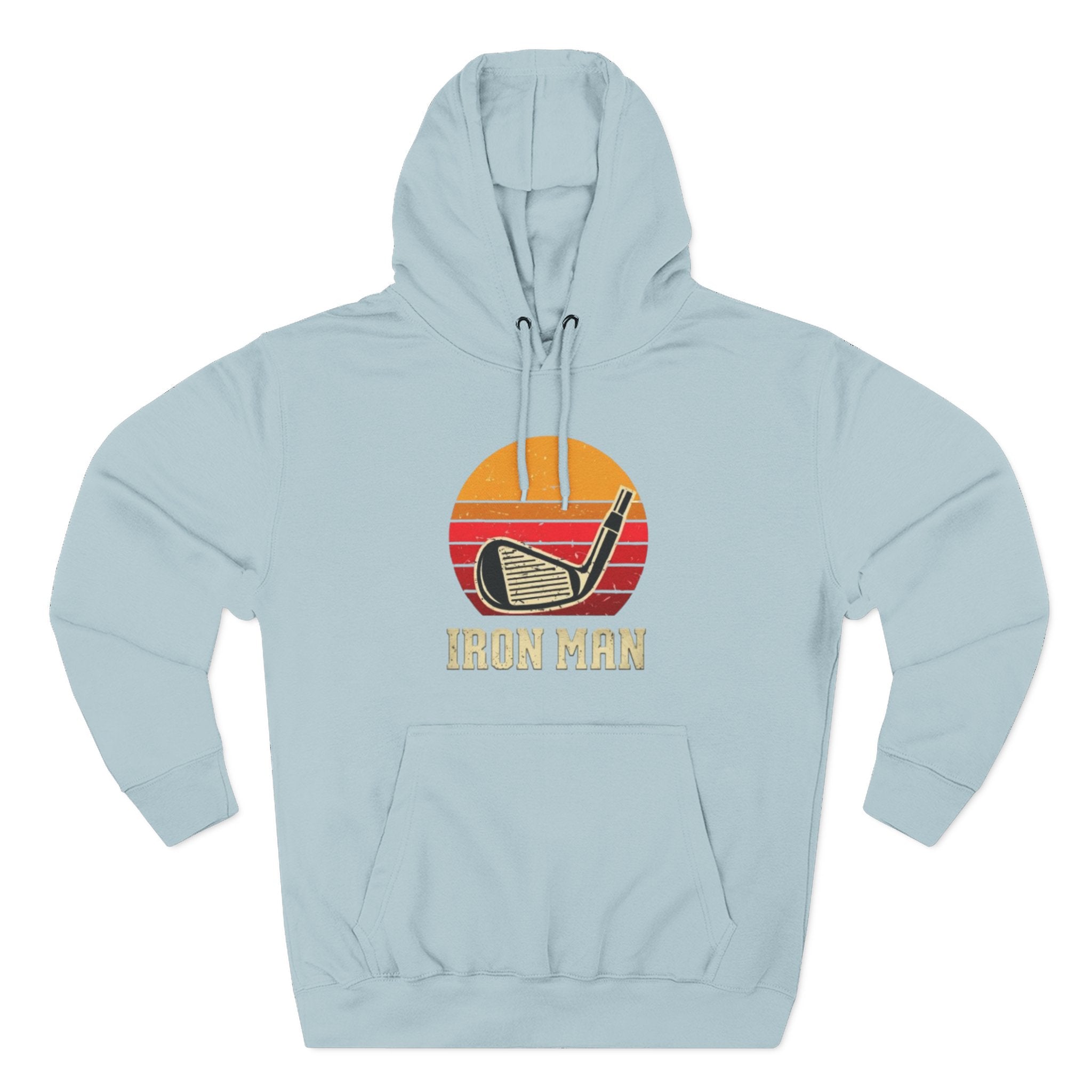 Vintage Sunset Graphic Fleece Hoodie