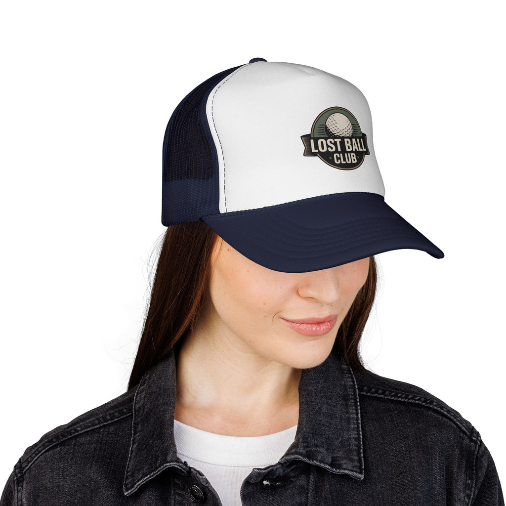 Lost Ball Club Trucker Hat – Vintage Golf Mesh Cap