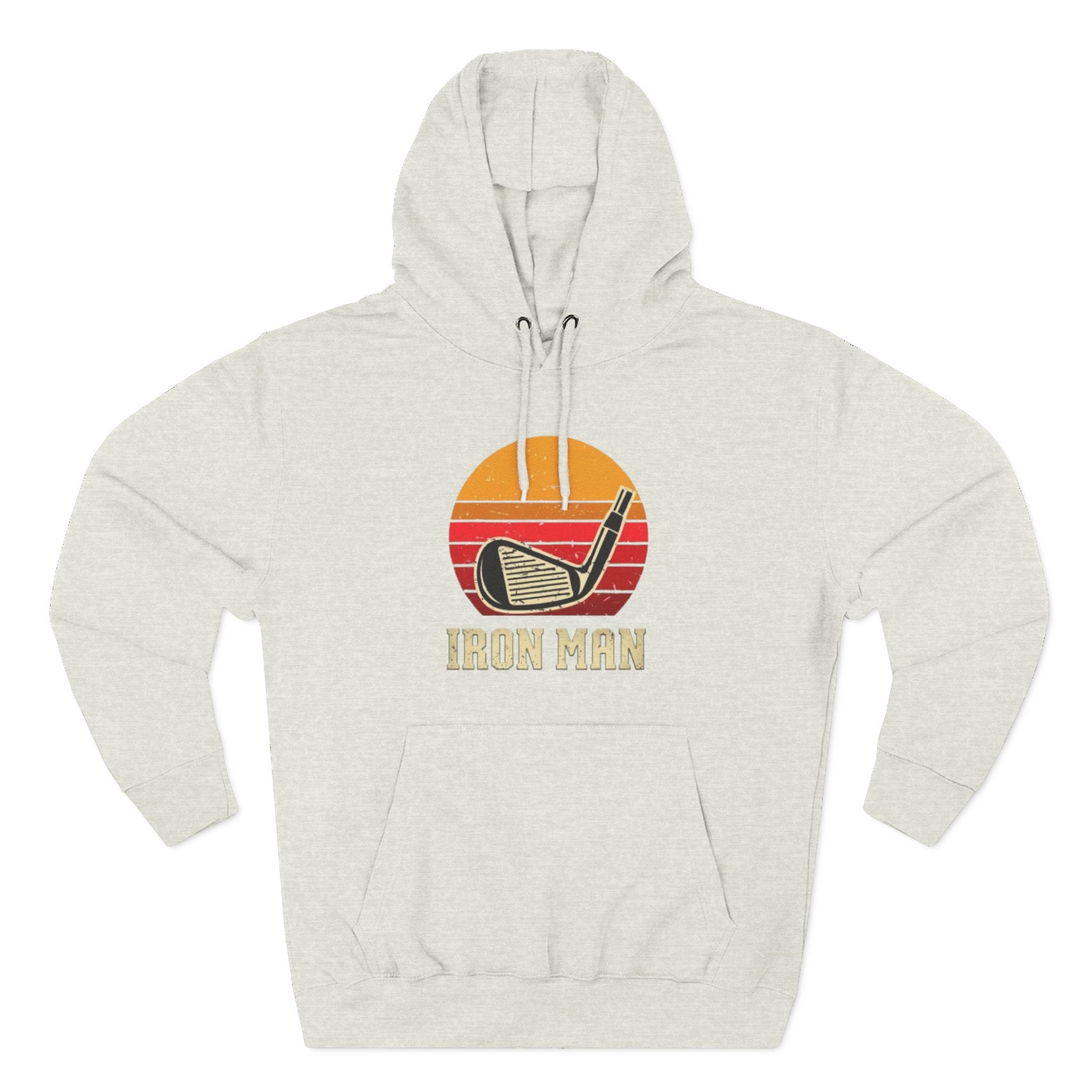 Vintage Sunset Graphic Fleece Hoodie