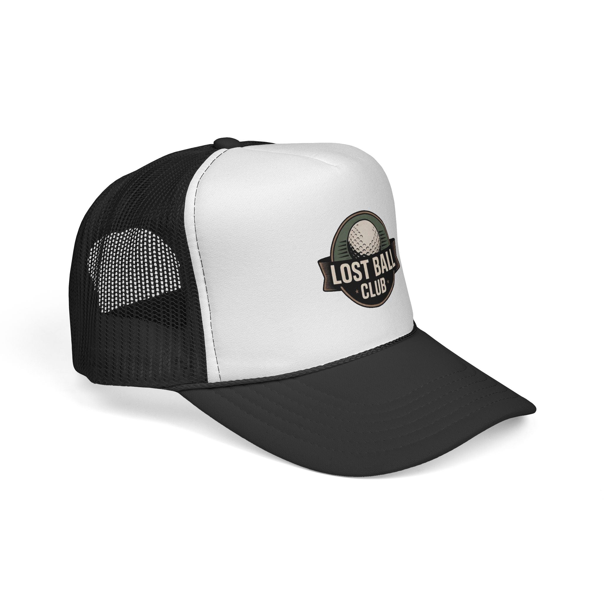Lost Ball Club Trucker Hat – Vintage Golf Mesh Cap