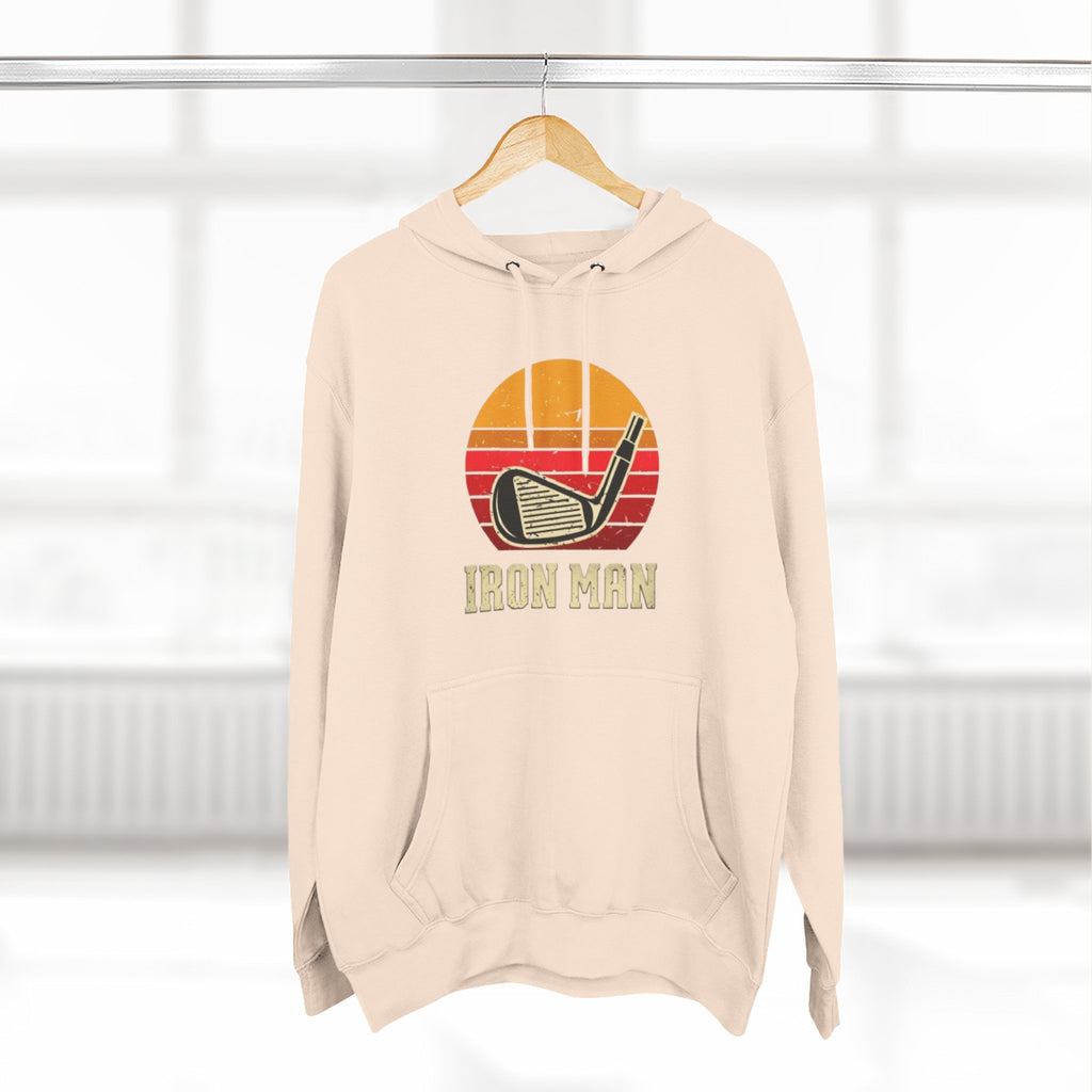 Vintage Sunset Graphic Fleece Hoodie