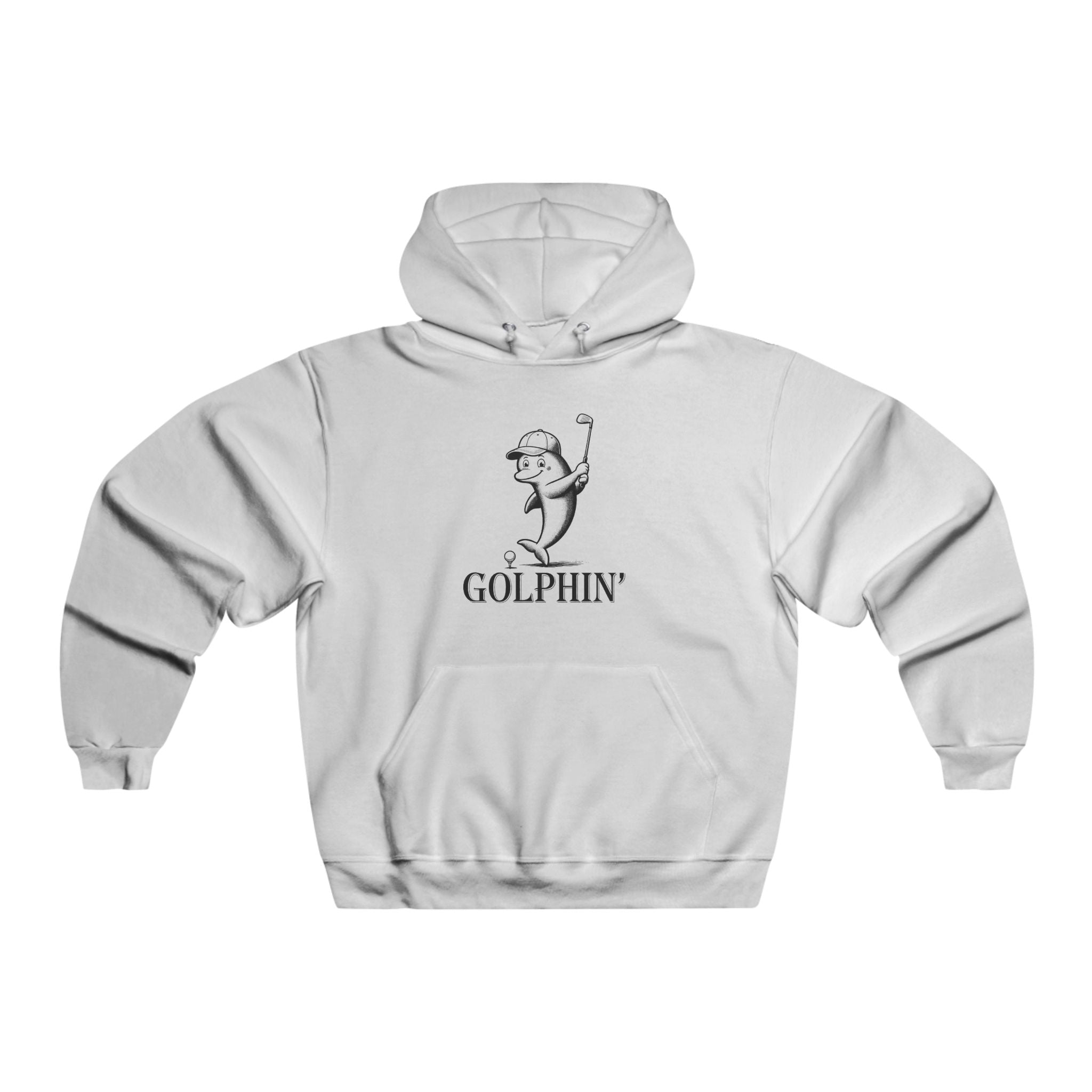 Golfin' Hoodie; Vintage Golf Pullover