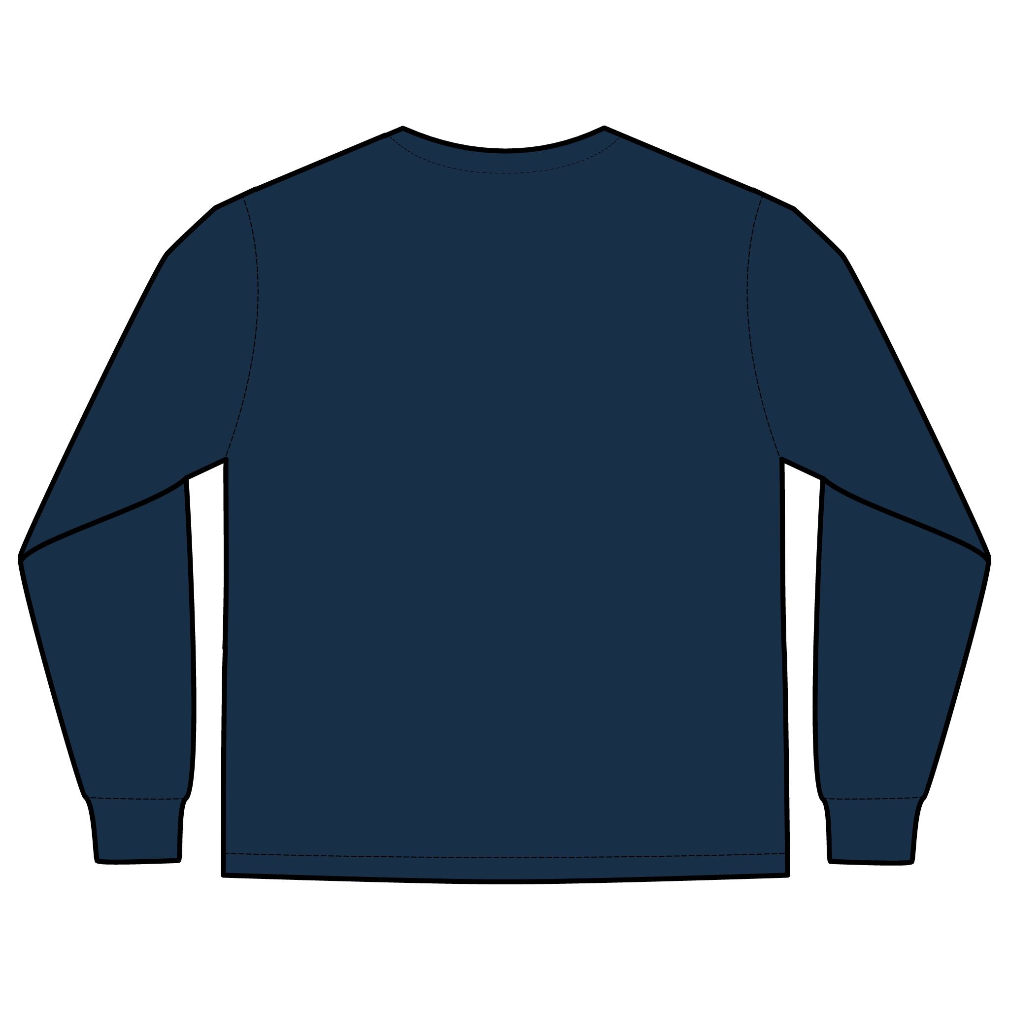 Sunset Surf Pocket Long Sleeve T-Shirt