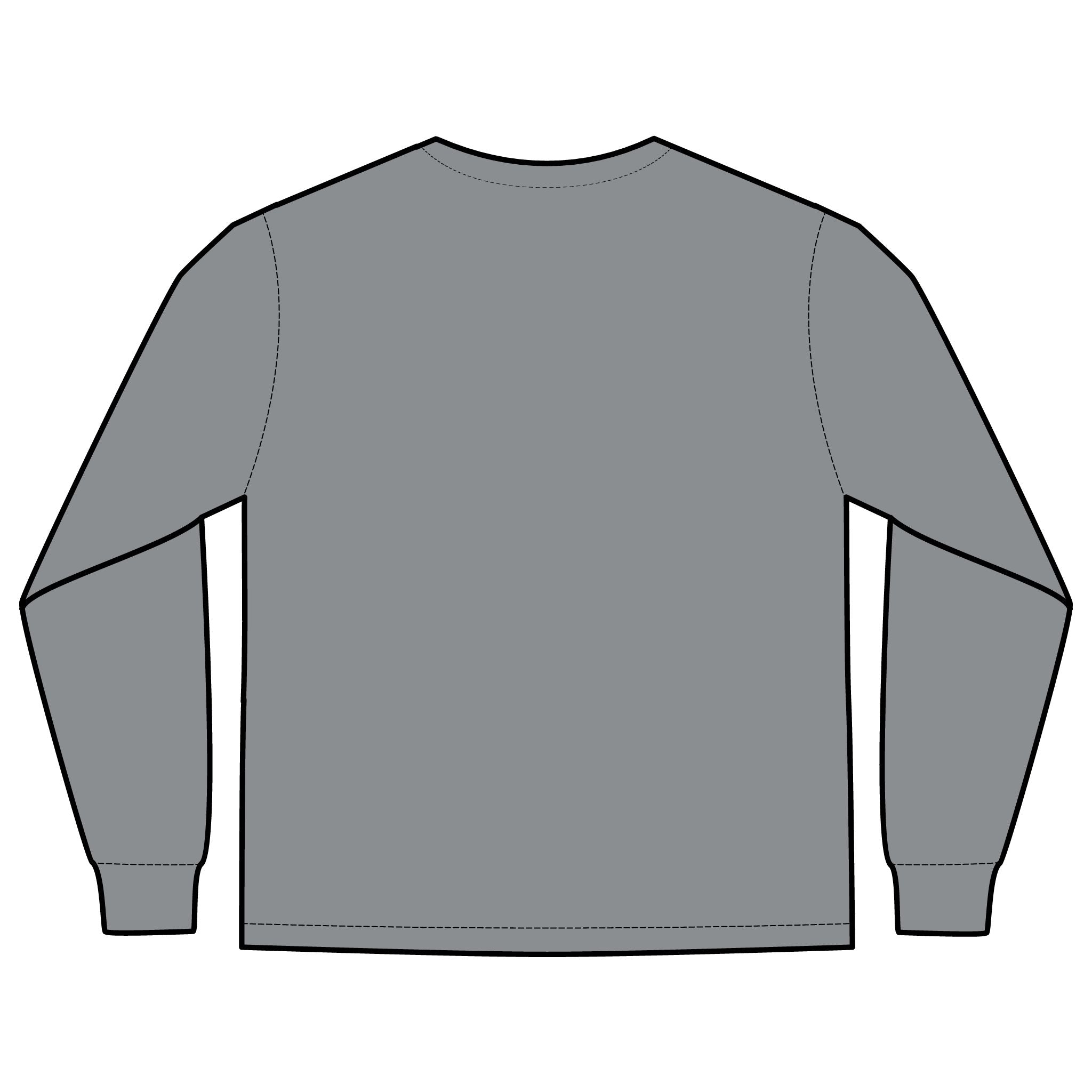 Sunset Surf Pocket Long Sleeve T-Shirt