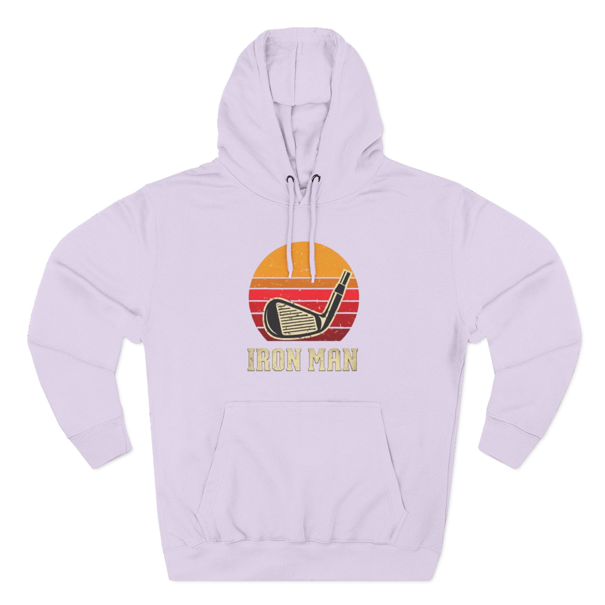 Vintage Sunset Graphic Fleece Hoodie