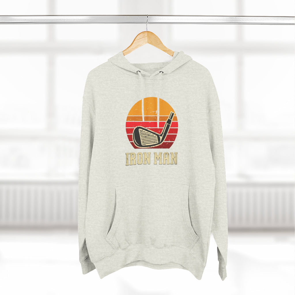 Vintage Sunset Graphic Fleece Hoodie
