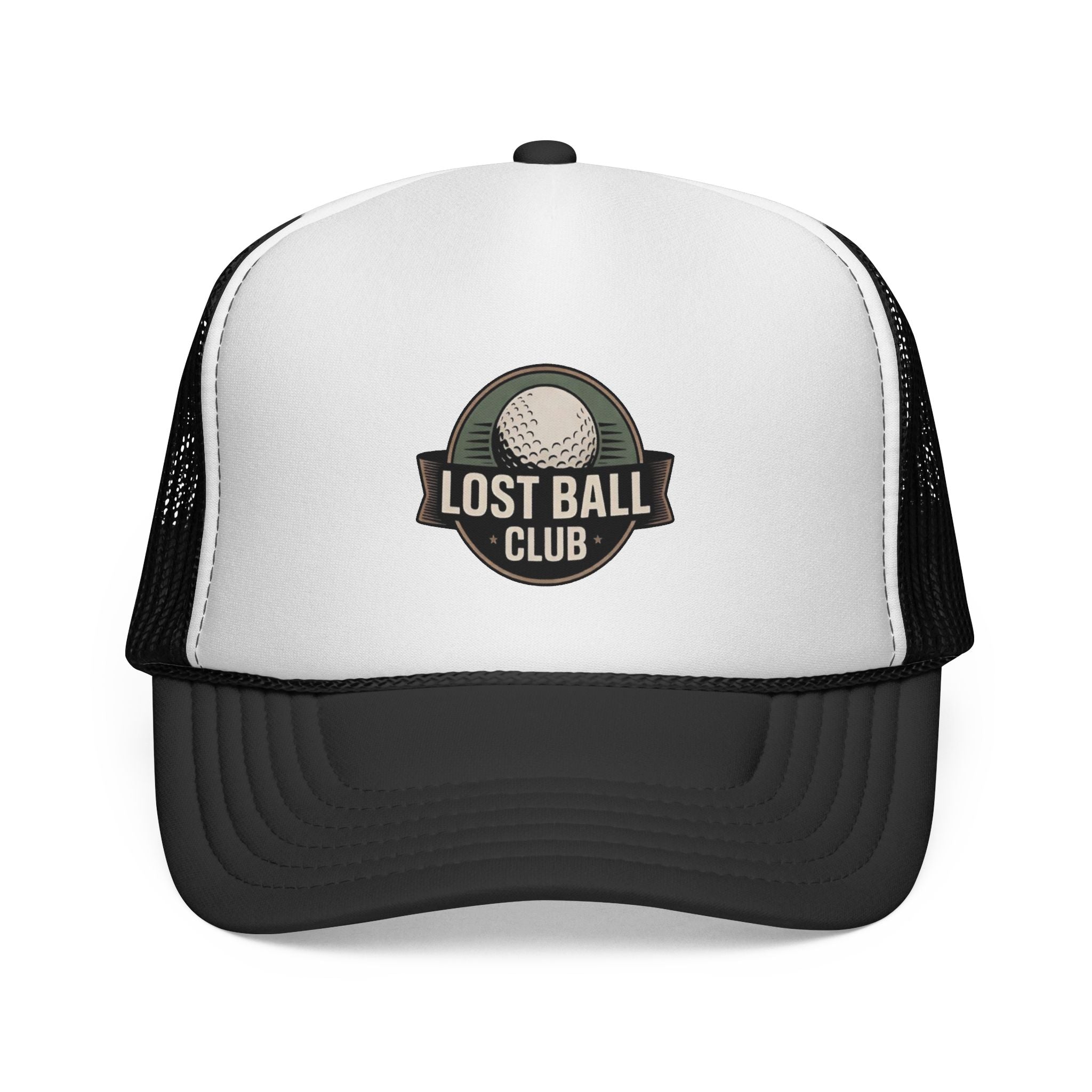 Lost Ball Club Trucker Hat – Vintage Golf Mesh Cap