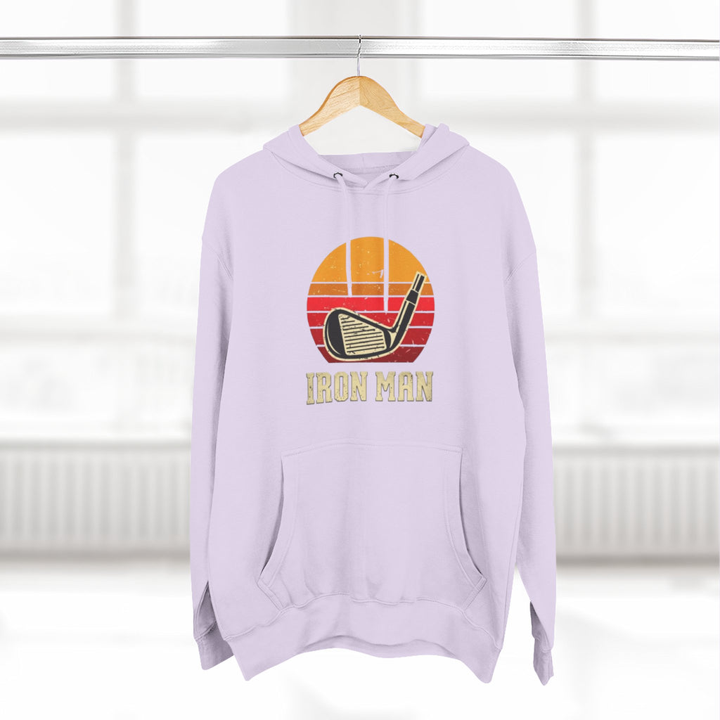 Vintage Sunset Graphic Fleece Hoodie