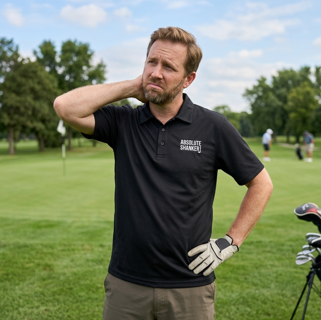Port Authority Fine Pique Polo — Small Chest Logo "Absolute Shanker"